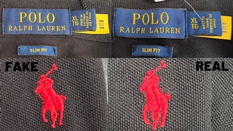 ralph lauren fake label